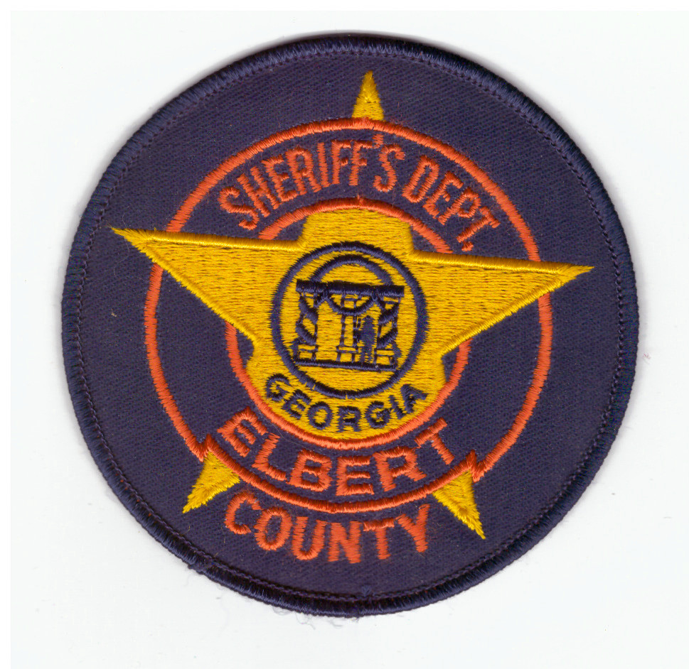 Elbert Contry (georgia) Sheriffs Dept. Patch - Imilitaria.un