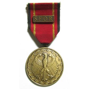 German Deployment Medal SFOR NATO Bosnia