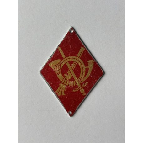 Spain Infantry Military Rhombus Aluminum Insignia