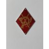 Spain Infantry Military Rhombus Aluminum Insignia