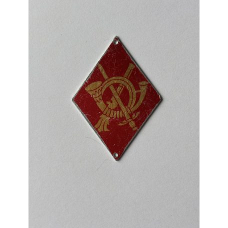 Spain Infantry Military Rhombus Aluminum Insignia