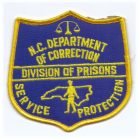 N.C. Department Of Correction Division Of Prisons Patch Service Protection