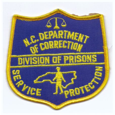 N.C. Department Of Correction Division Of Prisons Patch Service Protection