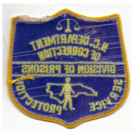 N.C. Department Of Correction Division Of Prisons Patch Service Protection