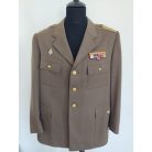 Tunic of a Hungarian People's Army Signals Colonel with his higher Military Academy Badge