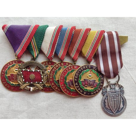 Tunic of a Hungarian People's Army Signals Colonel with his higher Military Academy Badge