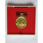 East Germany DDR For merits in the founding and consolidation Medal with award certificate and case