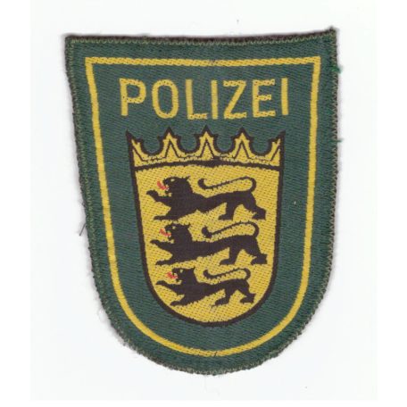 Baden - Württemberg Germany Polizei/Police Patch