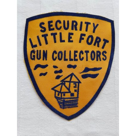 Security Little Fort Gun Collectors Shield Patch