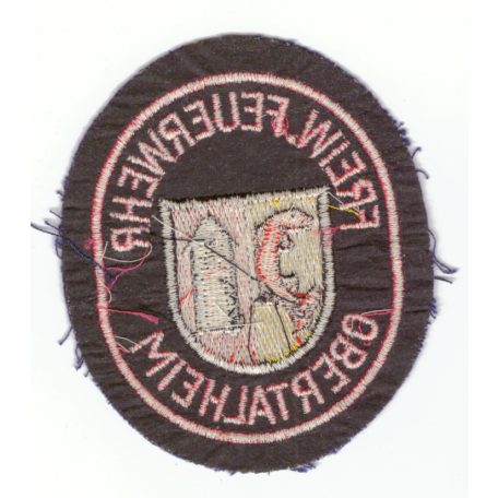 Obertalheim City Germany Freiwillige Feuerwehr/ Fire Department Patch