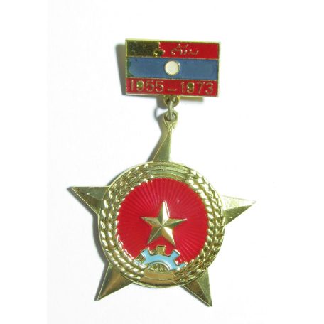 Laos - Medal for Resistance aganist the Americans (Anti Imperial Badge 1955-1973)