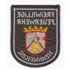 Hennweiler City Germany Freiwillige Feuerwehr/ Fire Department Patch