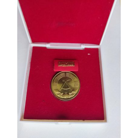 East Germany DDR 1949-1989 Medal of Honor for the 40th Anniversary with award certificate and case