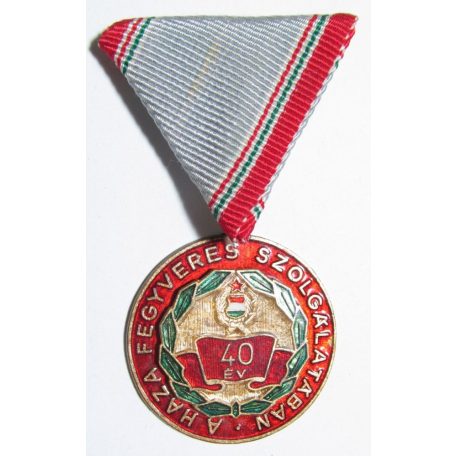 Hungarian Medal for 40 Years of Long Service