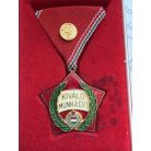 Hungarian Excellent Work Medal with Medical device &. Award certificate, Original signature of Minister of Health
