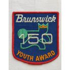  Brunswick 150 Youth Award Bowling Patch