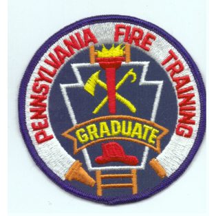 Pennsylvania Fire Training Graduate PATCH