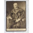 Count István Burián death card Order of Saint Stephen Picture Photo