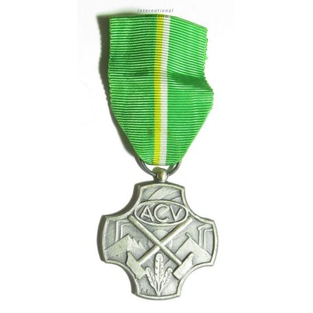  Belgium Trade Union medal Silver