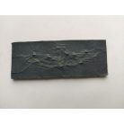  Unknown (Indonesian?) Parachutist Airborne Wings Badge heavy golden embrodiery Black