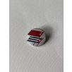 Friendship USSR Cuba Flags Alu Pin Badge
