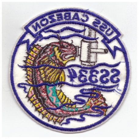 USS Cabezon SS 334 Submarine PATCH