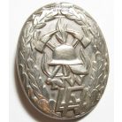 German NW Firefighter Performance Badge Silver Type II.
