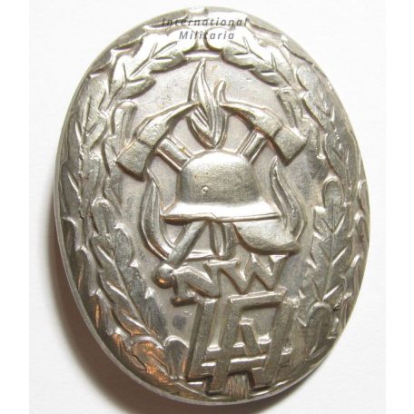 German NW Firefighter Performance Badge Silver Type II.