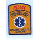 FDNY New York State Emergency Medical Technician PATCH