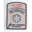 FDNY New York State Emergency Medical Technician PATCH
