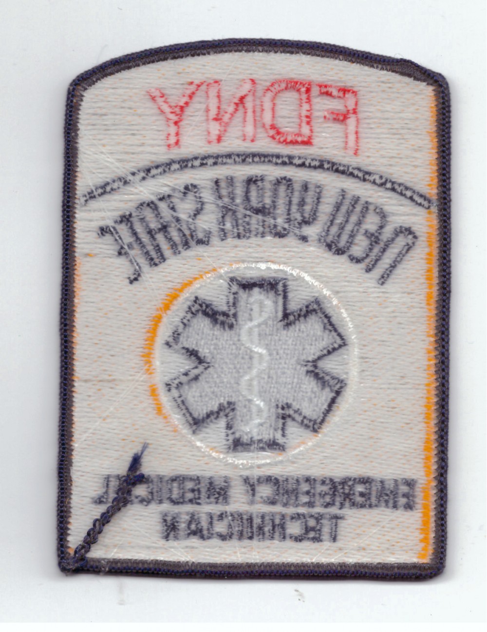 FDNY New York State Emergency Medical Technician PATCH - Imi