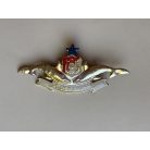 Indonesia Scuba Diver wings Polri 1 (Indonesian Police) with 1 Blue Star Badge 