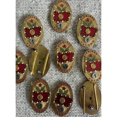 Hungarian Peoples Army Exemplary Soldier badge 