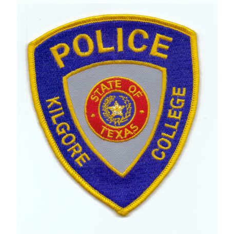 Texas Kilgore College Police PATCH