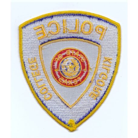 Texas Kilgore College Police PATCH