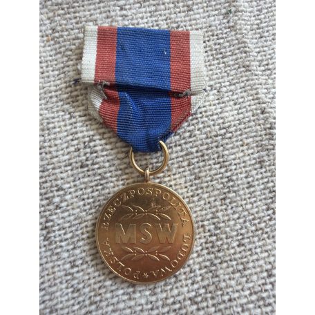 Poland 30 yrs military service medal