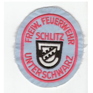   Schlitz  (Unter-Schwarz) City Germany Freiwillige Feuerwehr/Fire Department Patch