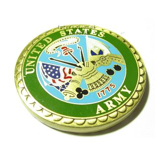 US Army Presented by Maj de Witt (Flowing wells Jrotc) Coin