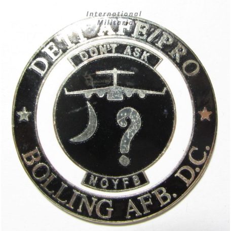 US CIA Support Flights DET1 AFE/PRO Bolling AFB. D.C. coin