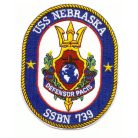 USS Nebraska SSBN 739 Submarine Defensor Pacis PATCH