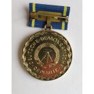 East German DDR Pestalozzi Medals "For Faithful Service" Gold