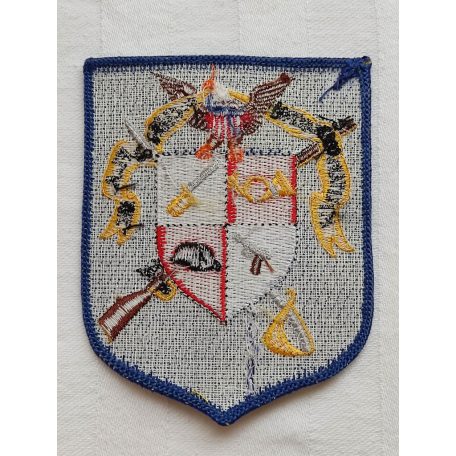 Militaria Collectors Society Schield Coat of Arms Embroidered Patch