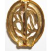 German DSB Big Sport Badge in Gold with 25 numeral