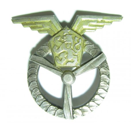 Czechoslovakia Air Force Mechanic / Engineer Badge (Marked,Numbered)