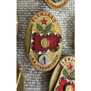 Hungarian Peoples Army Exemplary Squad Leader badge 