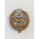 WW1 British York and Lancaster Regiment Cap Badge