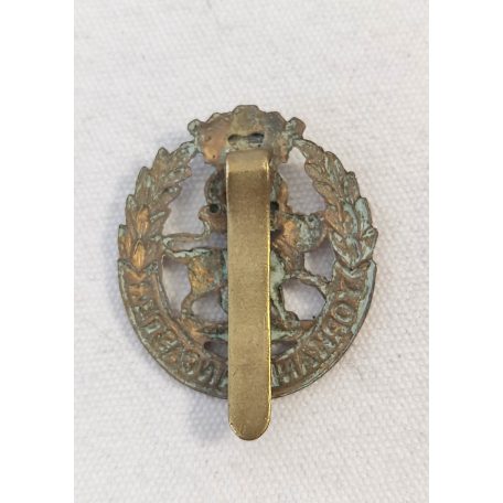 WW1 British York and Lancaster Regiment Cap Badge