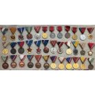 Lot of 100 Hungarian Military Medals and Orders 1950s-80s