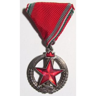 Hungarian Fire Protection Medal Silver Grade