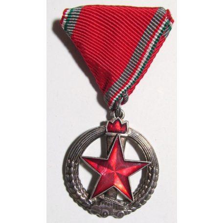 Hungarian Fire Protection Medal Silver Grade